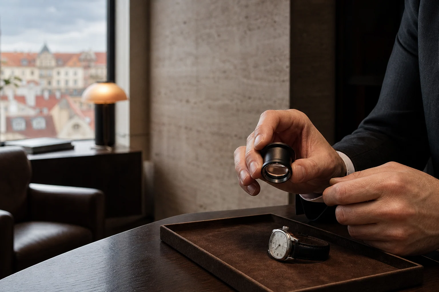 A private watch consultation in Prague